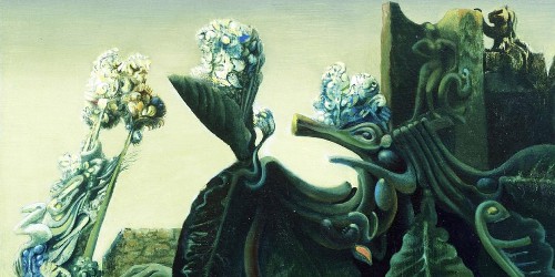 Max Ernst, The Nymph Echo, 1936, detail