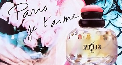 detail, Yves Saint Laurent Paris advert