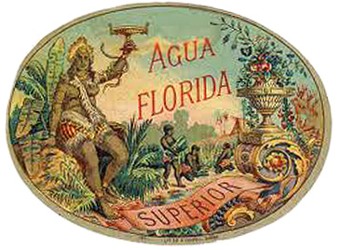 Florida Water label