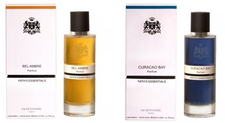 Jacques Fath Bel Ambre and Curacao Bay