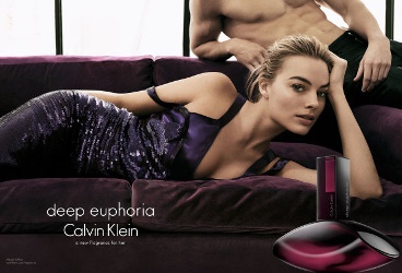 Margot Robbie for Calvin Klein Deep Euphoria