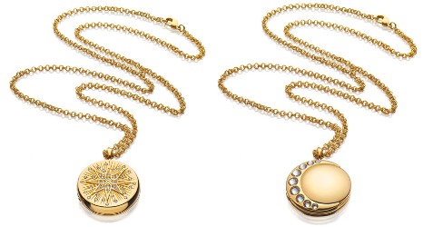 Estée Lauder + Monica Rich Kosann Modern Muse necklaces