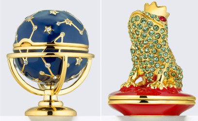 Estée Lauder + Monica Rich Kosann compacts