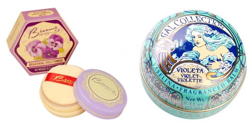 Violet beauty products, 2