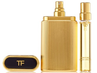 Tom Ford Black Orchid and Velvet Orchid travel atomizers