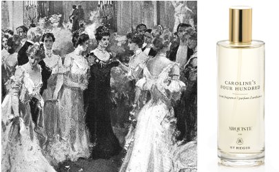 Caroline Schermerhorn Astor and her guest