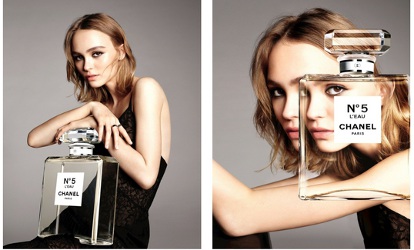 Lily-Rose Depp for Chanel No. 5 L'Eau
