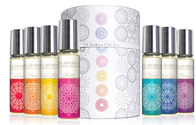 April Aromatics 7 Chakra Oil Set