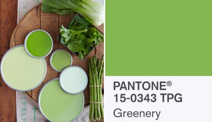 Pantone Greenery