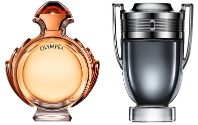 Paco Rabanne Invictus Intense and Olympéa Intense