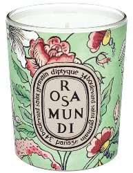 Antoinette Poisson design for Diptyque Rosamundi candle