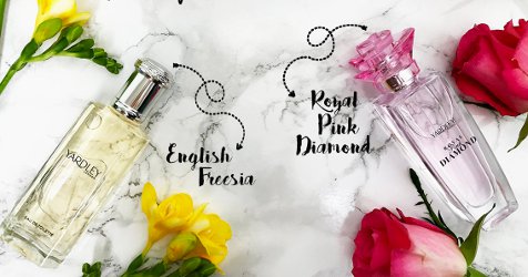 Yardley English Freesia & Royal Pink Diamond