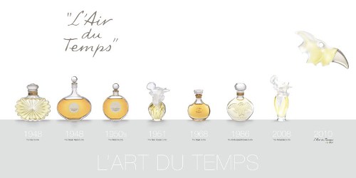 Nina Ricci L'Air du Temps 1948 through 2010