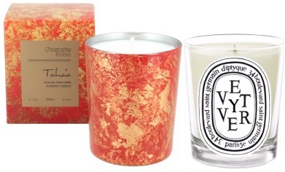 Diptyque & Christophe Robin candles