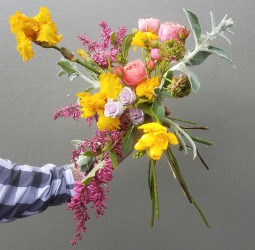 spring bouquet by Justin Waddell of Bloke Botanical