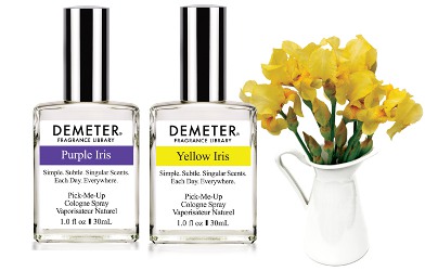 Demeter Purple Iris and Yellow Iris