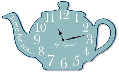 Vintage Teapot clock