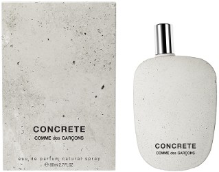 Comme des Garçons Concrete packaging
