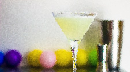 Kamikaze cocktail, mosaico